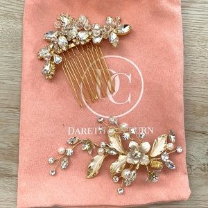 Dareth Colburn Bridal Hair pieces- never worn!